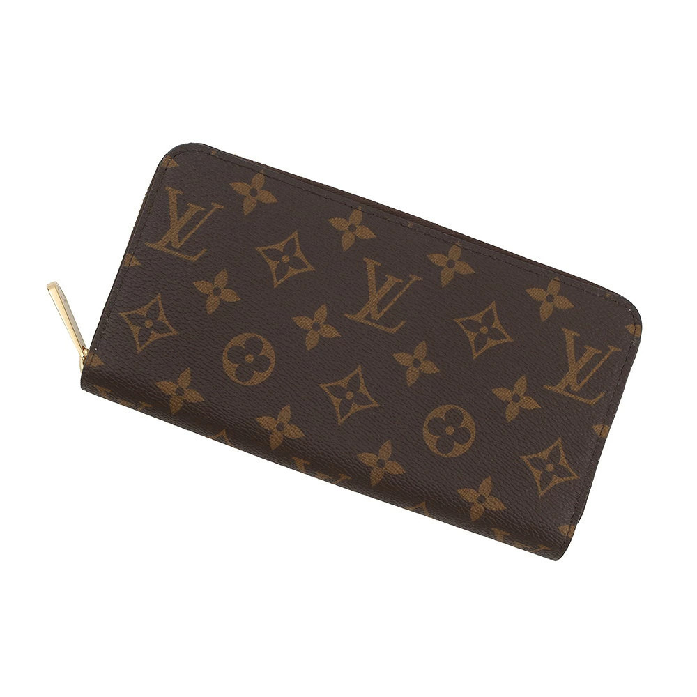 Louis Vuitton Monogram Zippy Wallet Round Zipper